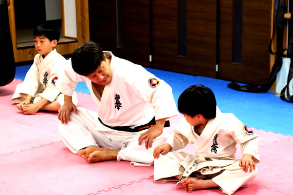 準備運動の写真